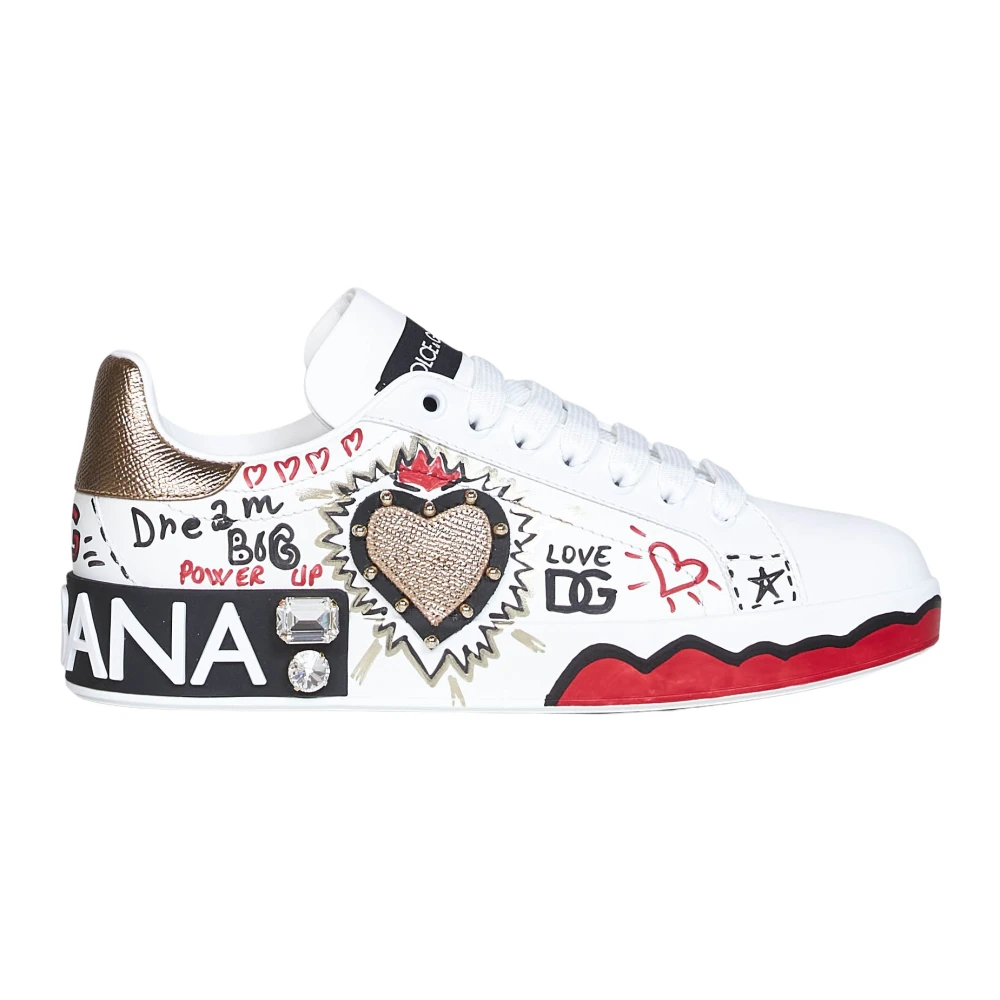 Dolce & Gabbana Trainers - Female - Sneakers - White - 6 Uk - Shoes