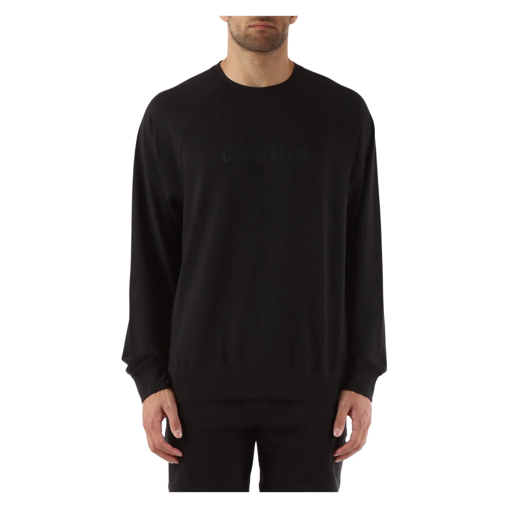 Calvin Klein Intense Power Lounge Katoenen Sweatshirt Black Heren