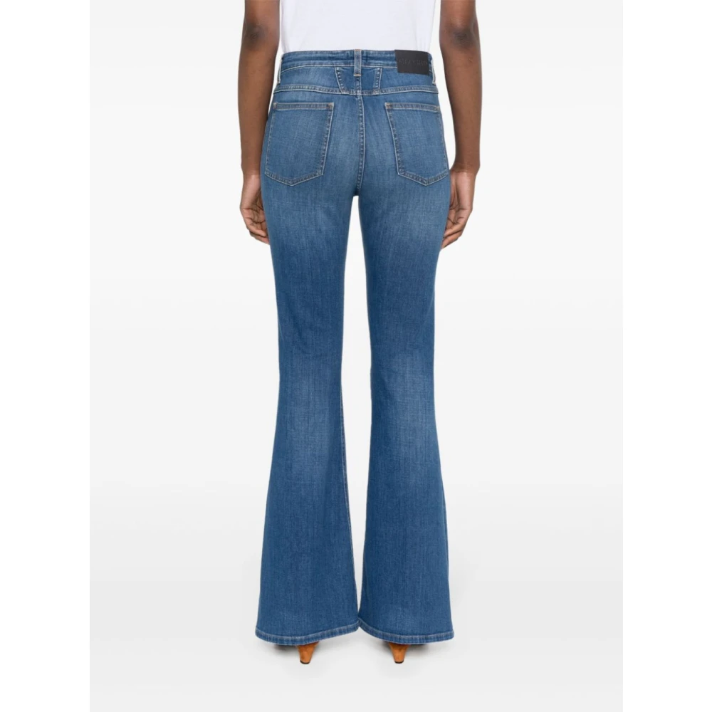 closed Blauwe Flared Jeans Blue Dames