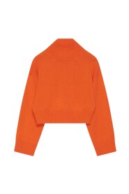Minimalistyczny Sweter z Wełny Merino