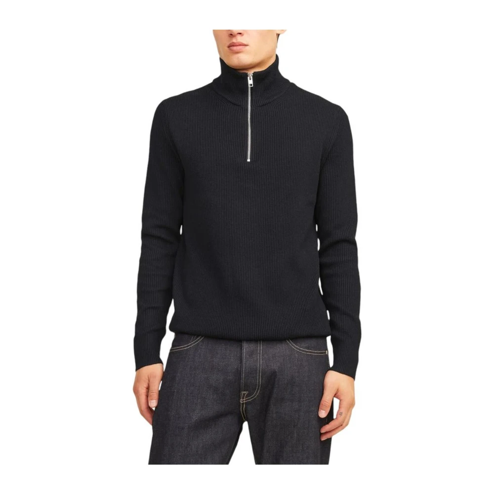 jack & jones Gebreide trui voor mannen Black Heren