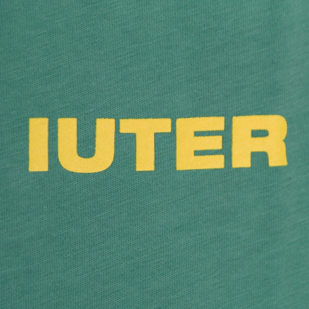 Iuter Logo Tee Emerald Heren T-shirt Green Heren
