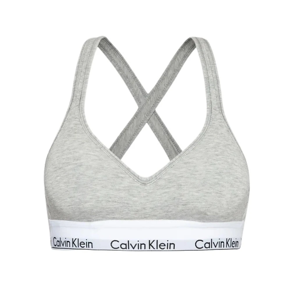 Calvin Klein Intim Spets Trosor Gray, Dam