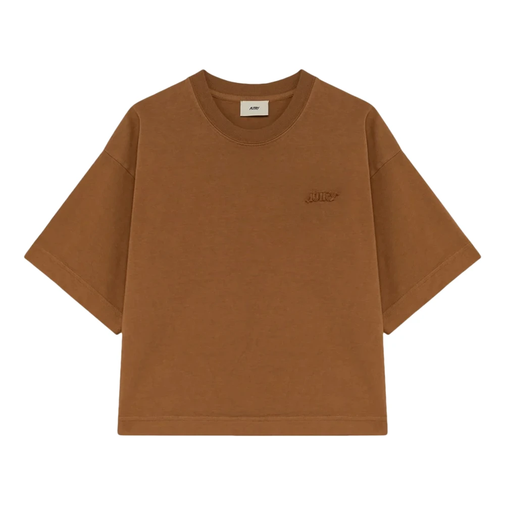 Autry - Tops > T-Shirts - Brown - Autry - Modalova