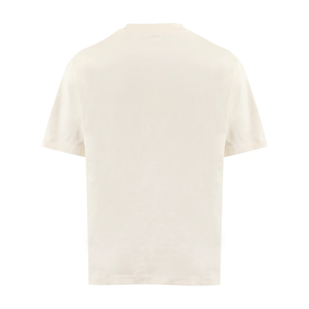 Drole de Monsieur Heren Pinceaux T-Shirt Wit White Heren
