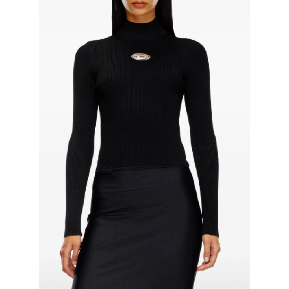 Diesel Zwarte Valari Top voor Vrouwen Black Dames