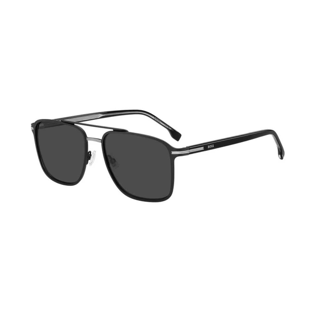 Hugo Men's Black Premium Sunglasses Boss 1748/S Ti7(Ir)