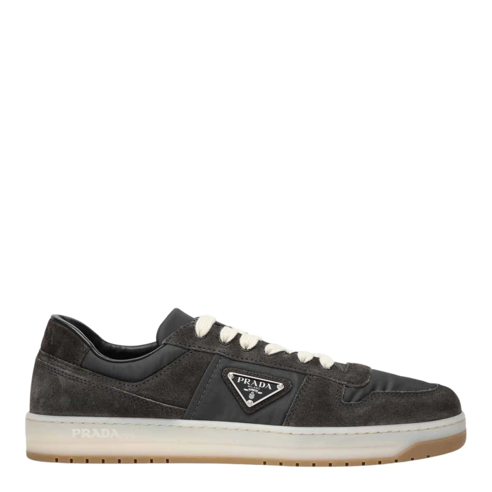 Prada Allacciate Sneakers Heren Schoenen Zwart
