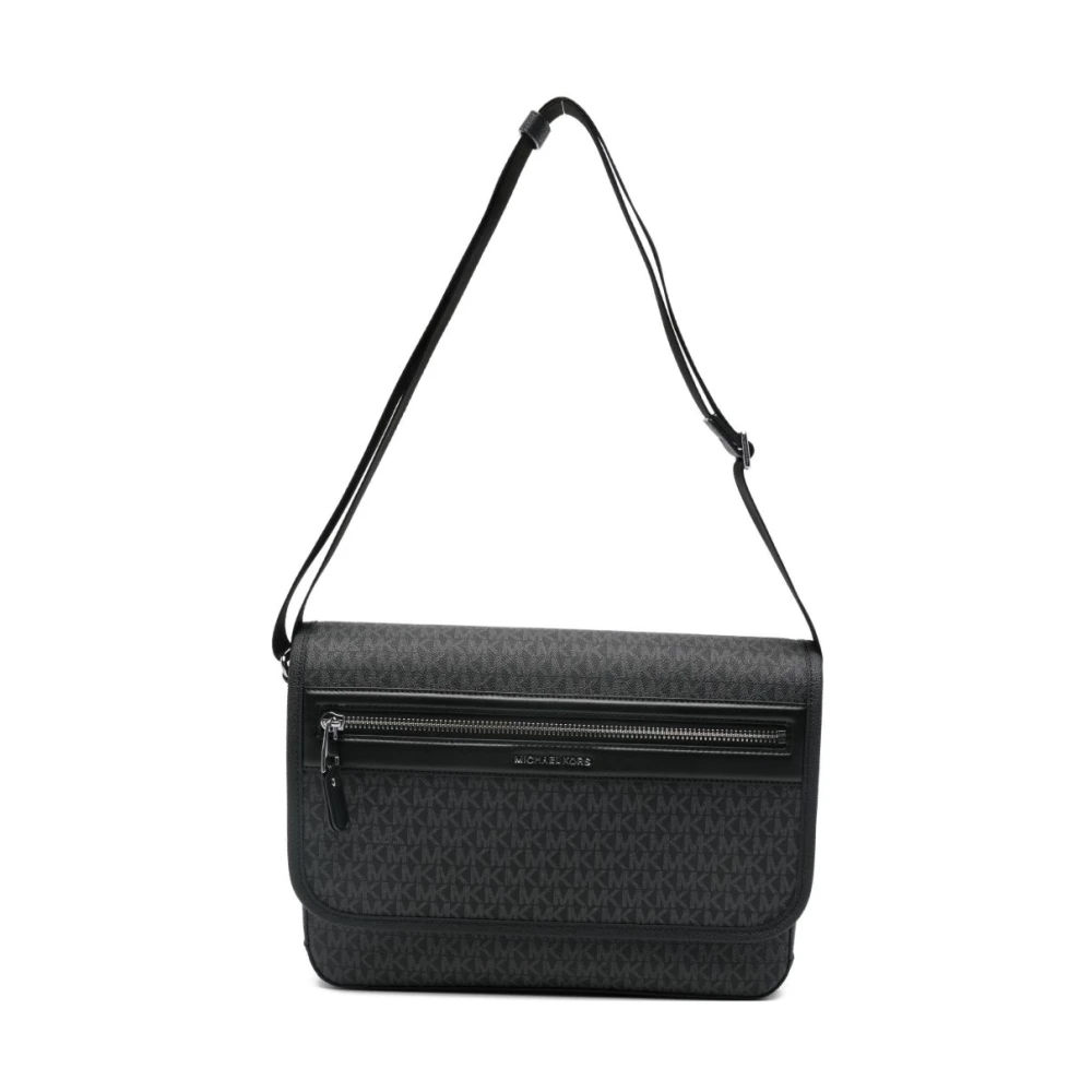 Michael Kors Men's Black Cross Body Messenger, One Size, Bags..