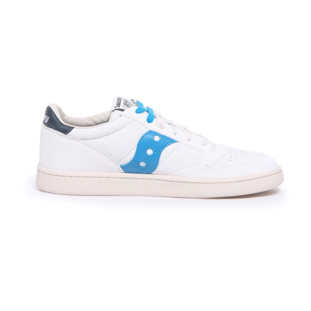 Saucony Jazz Court Schoenen in /Royal Heren Schoenen Wit