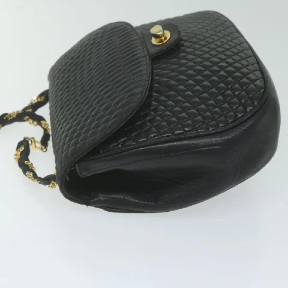 Bally Pre-owned Leather shoulder-bags Black Dames