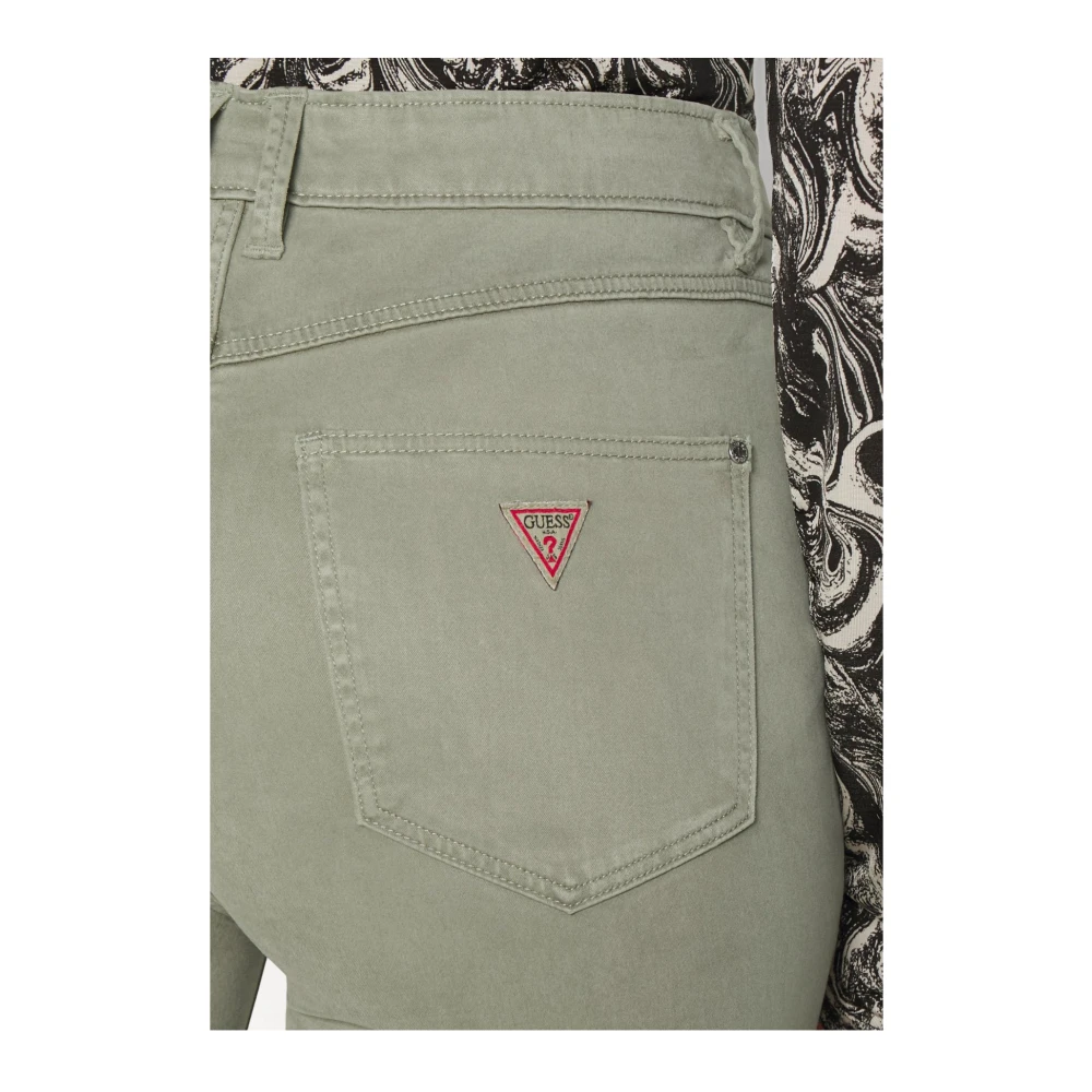 Guess Skinny Jeans Green Dames