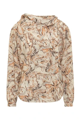 Tiphaine Sidenscarf Blus i Siden