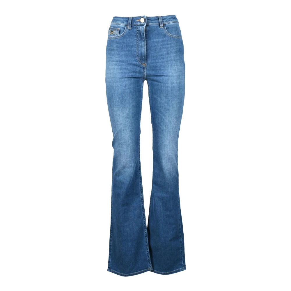 Elisabetta Franchi Stijlvolle Denim Jeans met gerecycled katoen Blue Dames