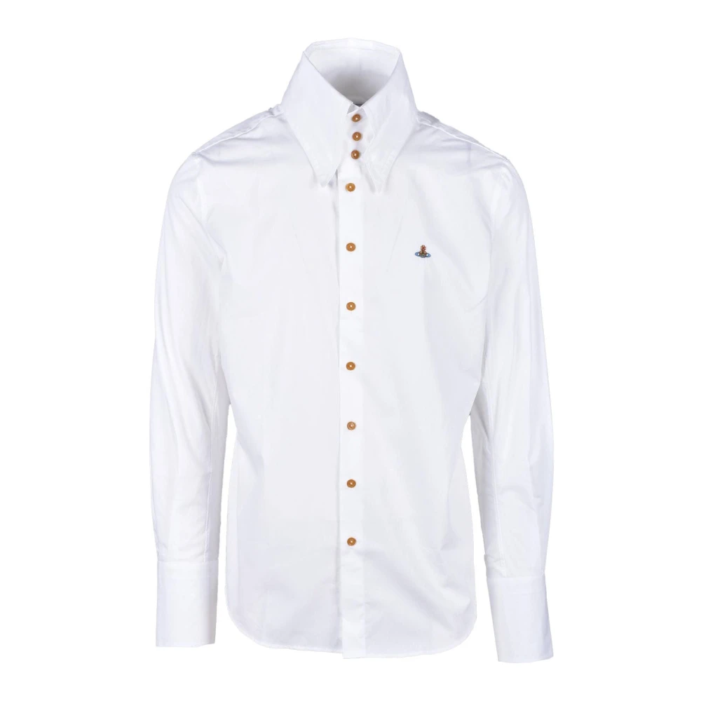 Vivienne Westwood Katoenen overhemd met unieke stijl White Dames