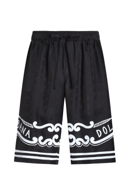 elasticated-drawstring-shorts-with-striped-edge
