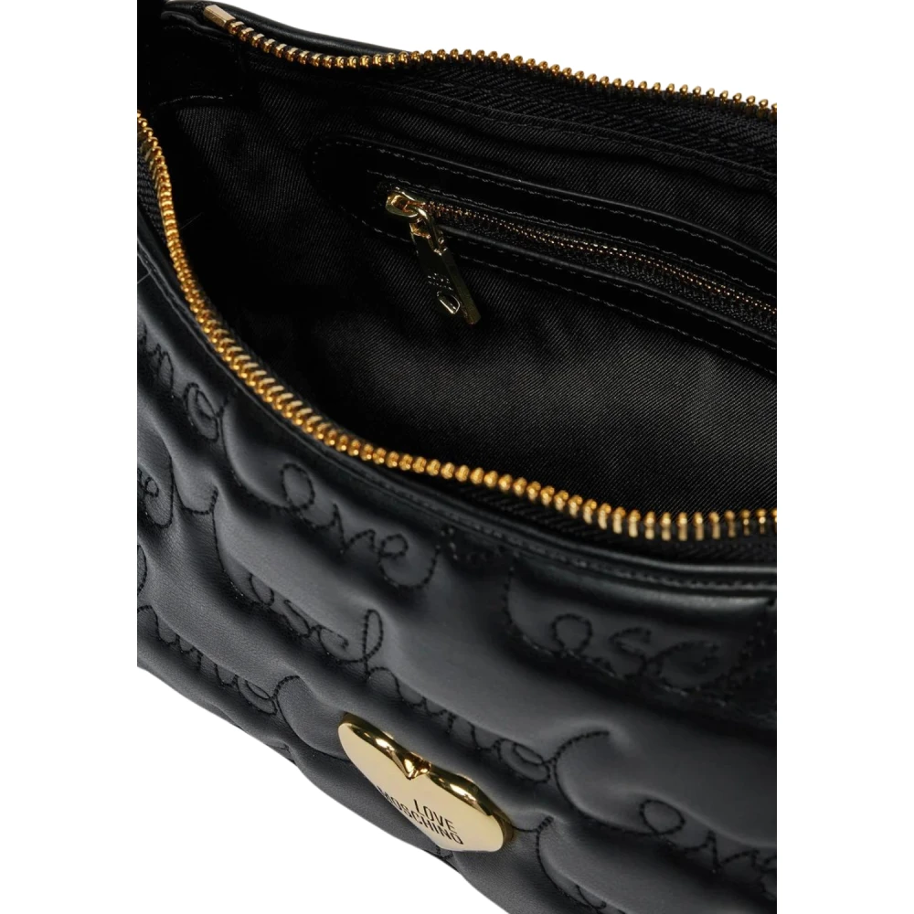 Love Moschino Zwarte PU Schoudertas Jc4126Pp1Llj Black Dames