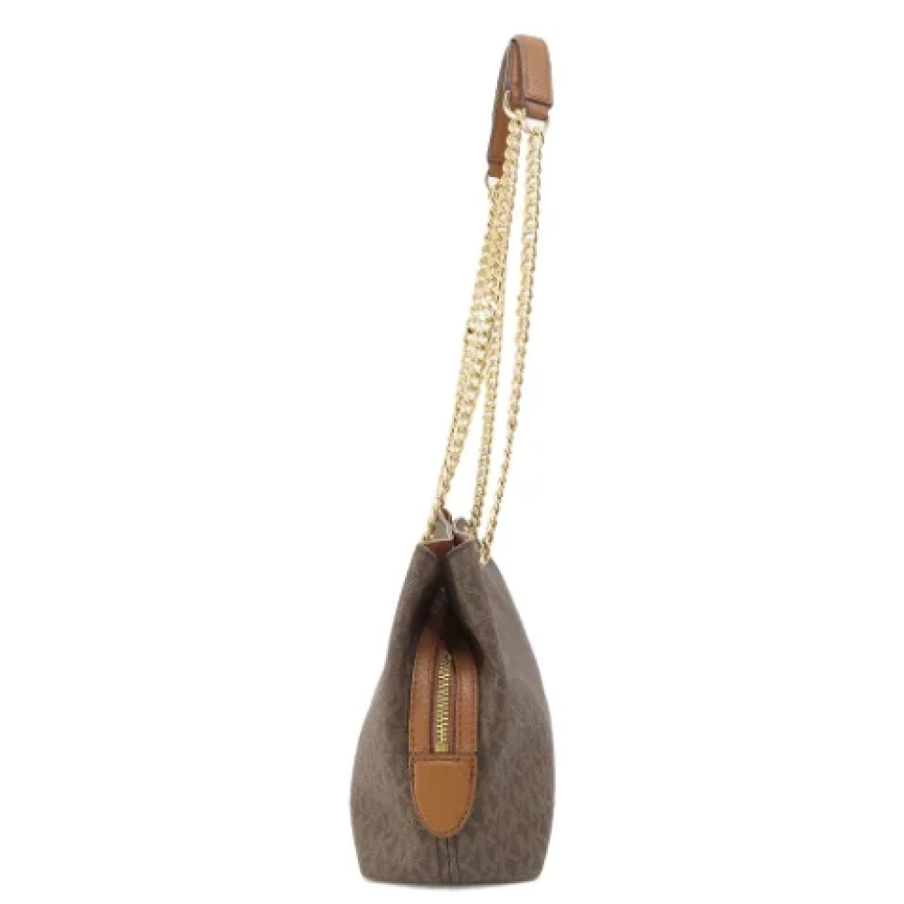 Michael Kors Pre-owned Leather shoulder-bags Brown Dames
