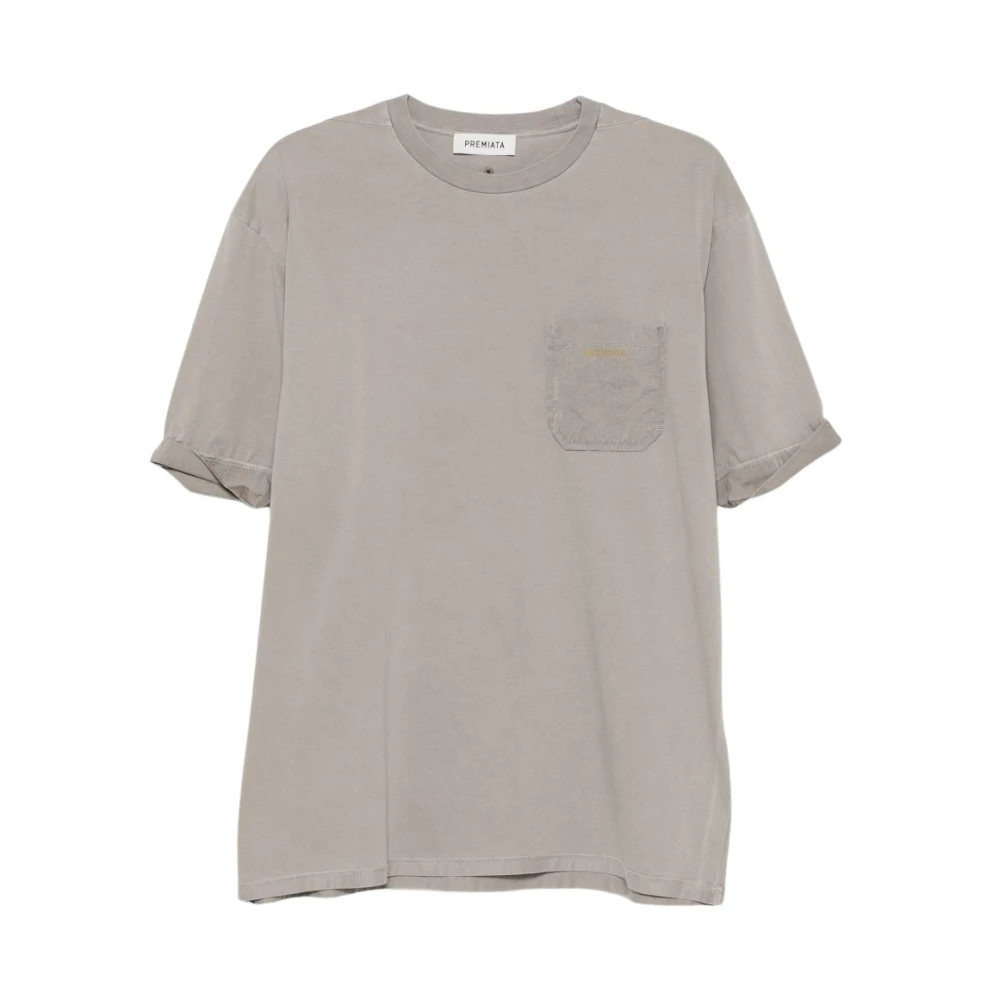 Premiata Gray T-Shirts, Male, S, Oversized Jersey
