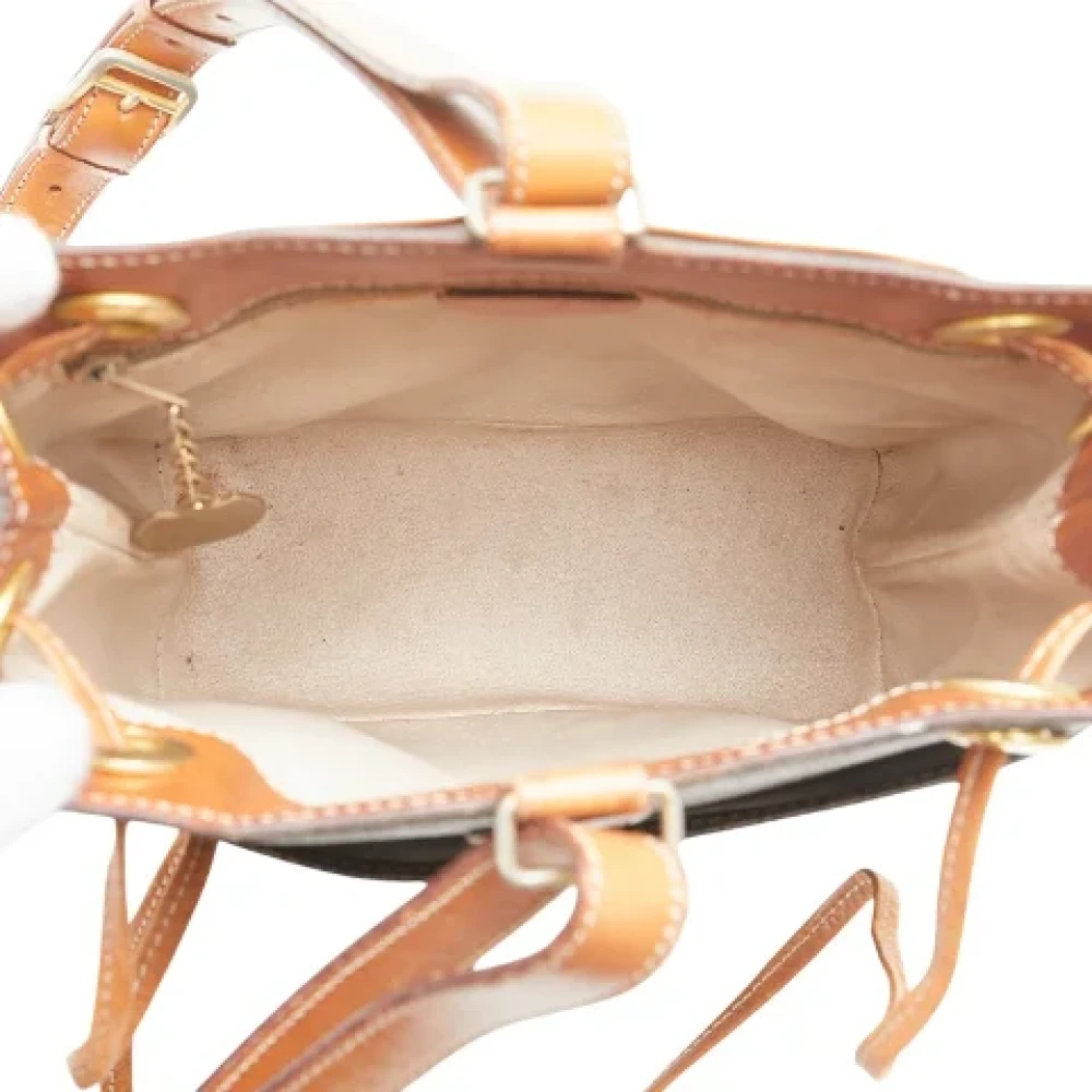 Celine Vintage Pre-owned Canvas celine-bags Brown Dames