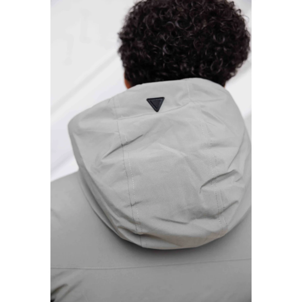 Pure Path Groene Parka Winterjas Heren Gray Heren
