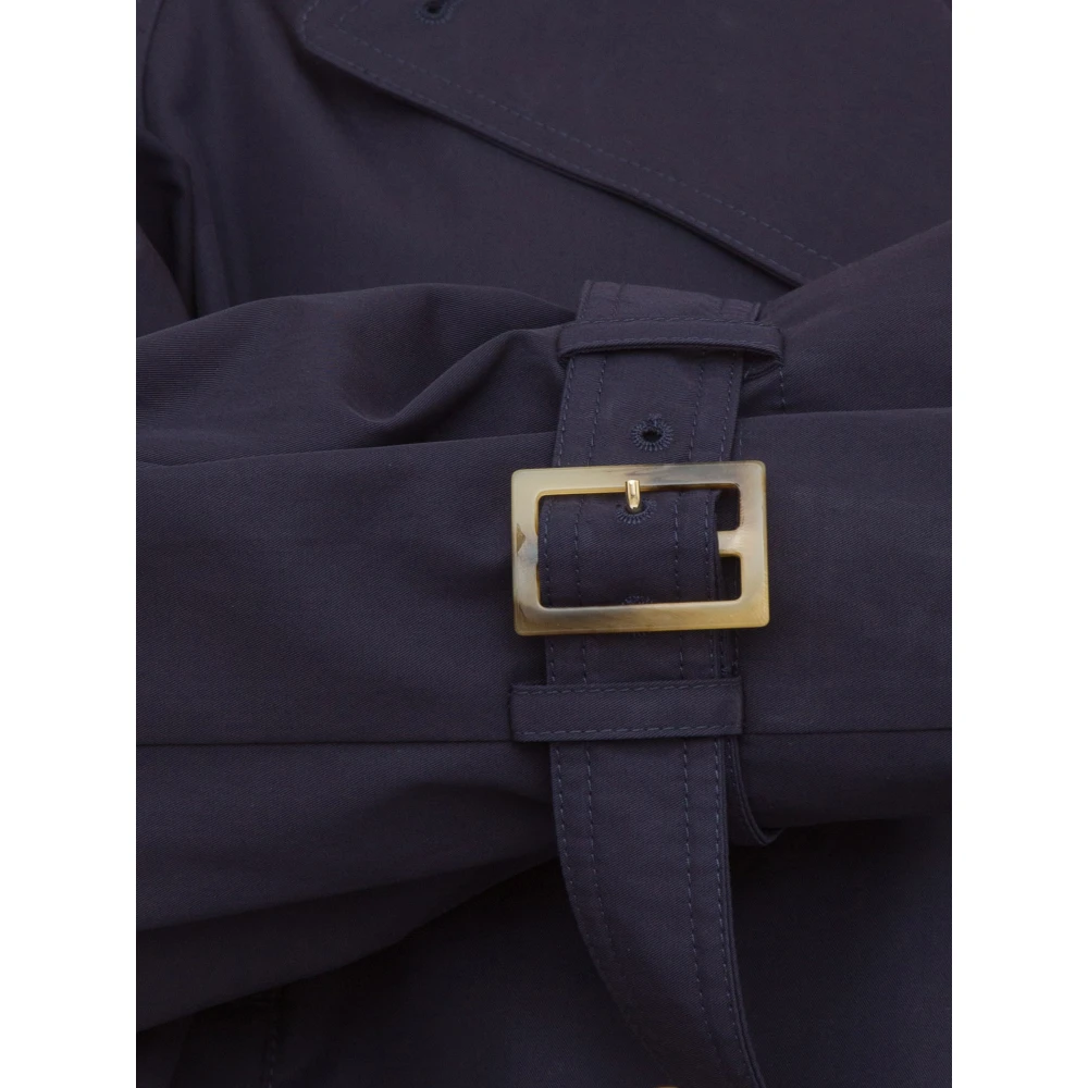 Marella Stijlvolle Trenchcoat voor Vrouwen Blue Dames