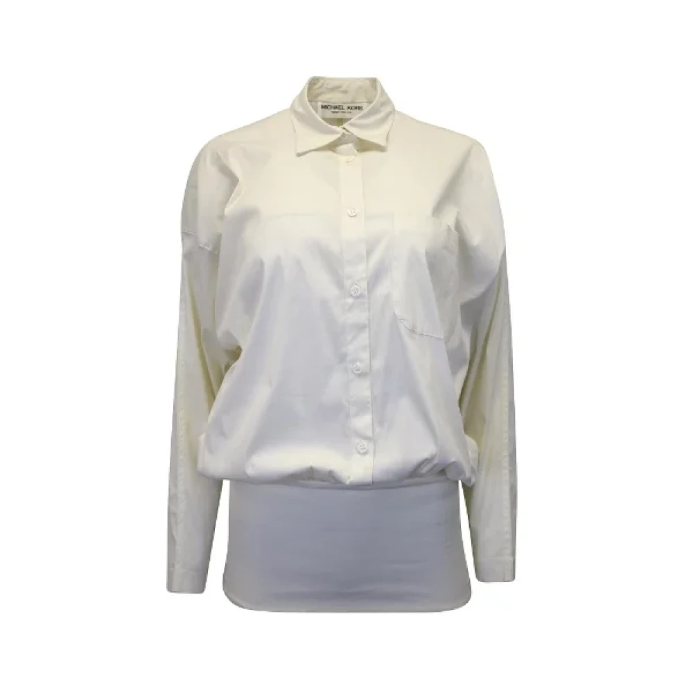Michael Kors Pre-owned Cotton tops White Dames