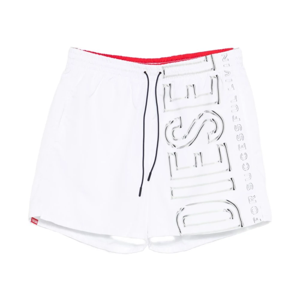 Diesel Men's White Olympic-34-D-Core - Beachwear - Xl - Swimwear