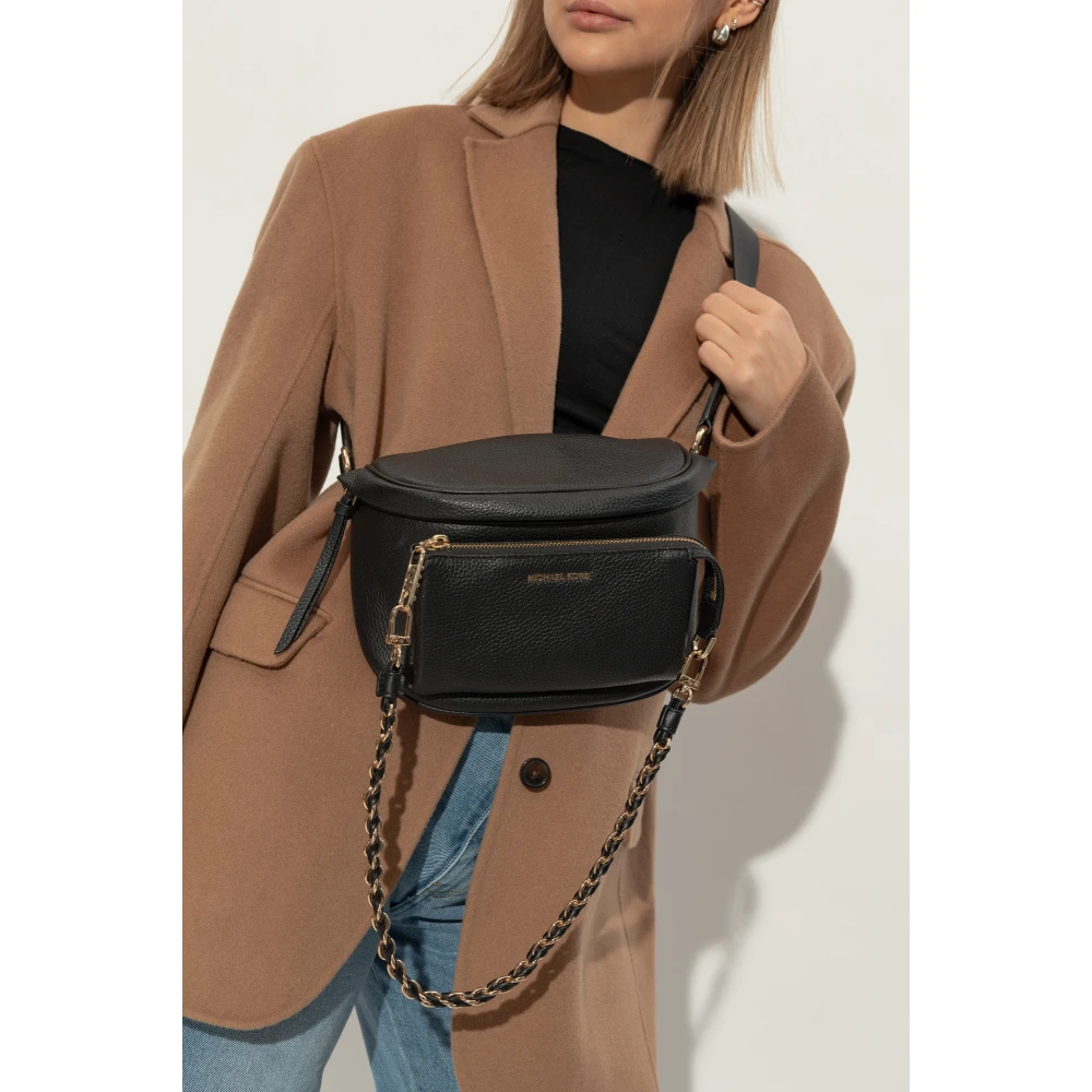Michael Kors Slater Schoudertas Black Dames