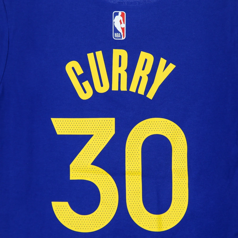 Nike Stephen Curry NBA Tee Blue Heren