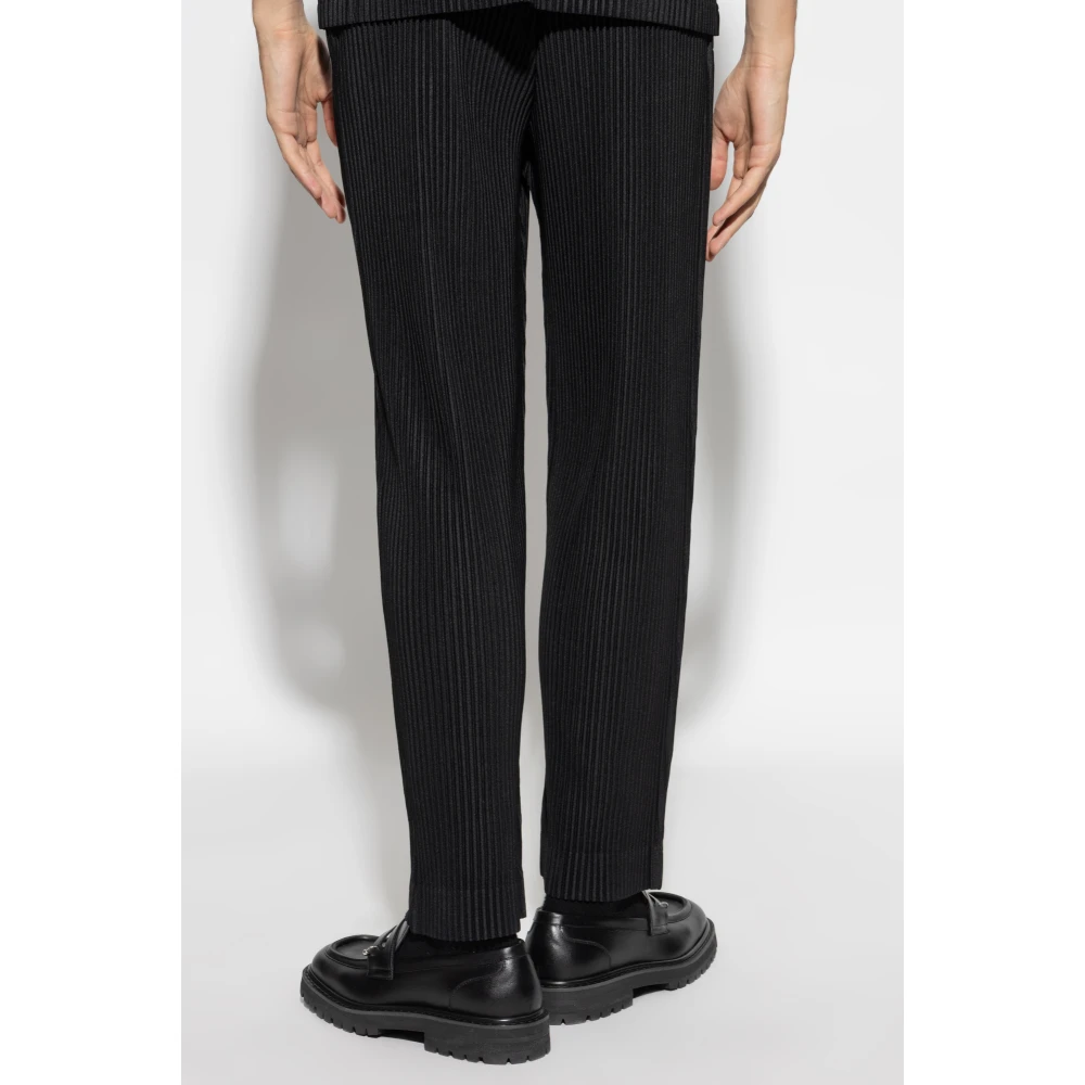 Issey Miyake Geplooide broek Black Heren