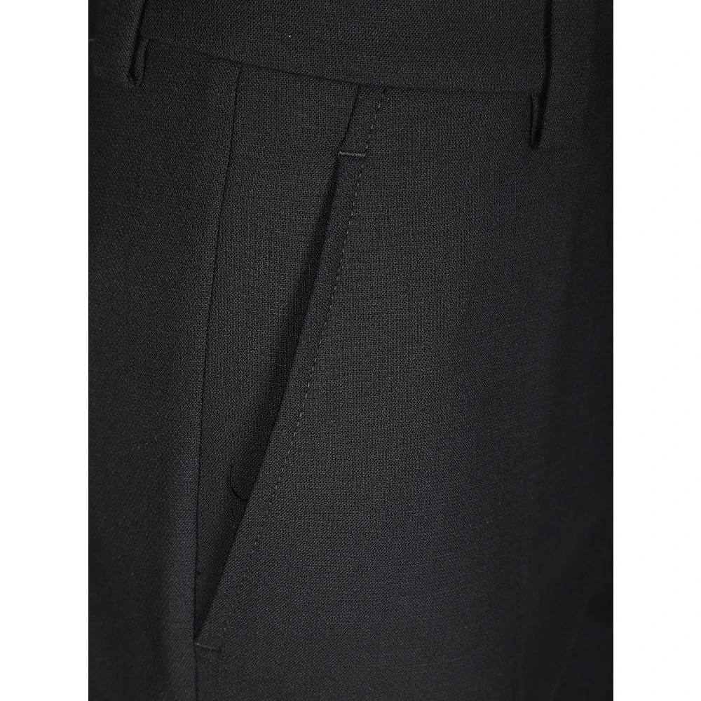 Incotex Flared Bistretch Broek Black Dames