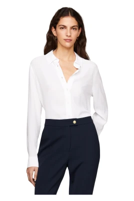 Fluid Crepe Regular Fit Skjorta