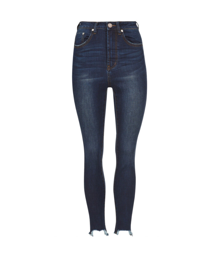 high-waisted-dark-blue-skinny-jeans
