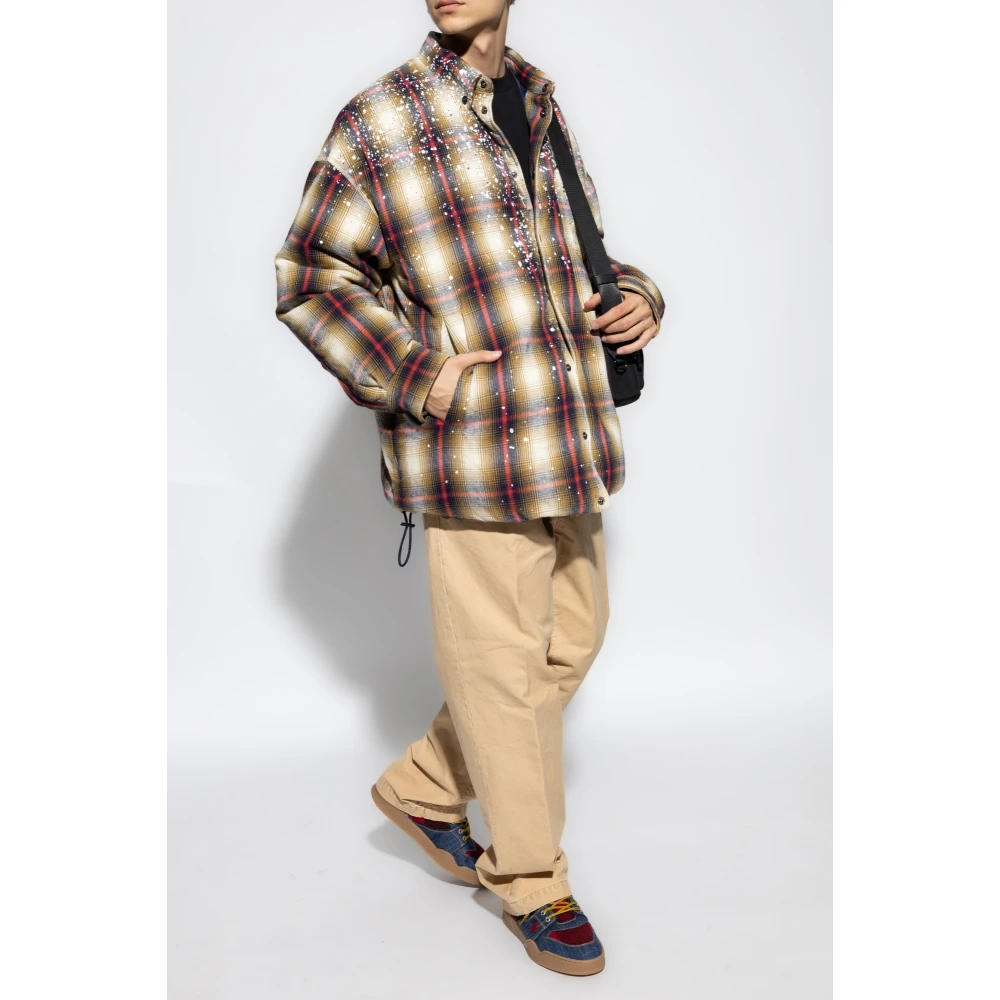 Dsquared2 Broek met Logo Beige Heren