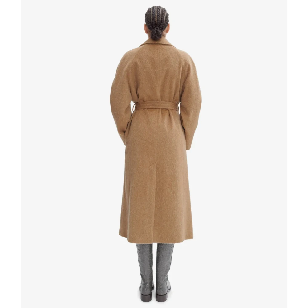 A.p.c. Harige Wol Kamelenjas Warm Brown Dames