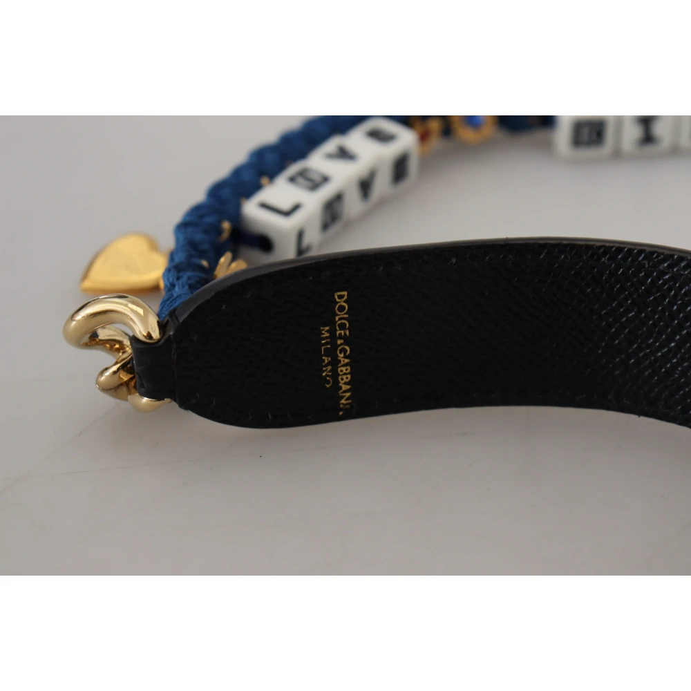 Dolce & Gabbana Multicolor Leren Schouderband voor Tas Multicolor Dames