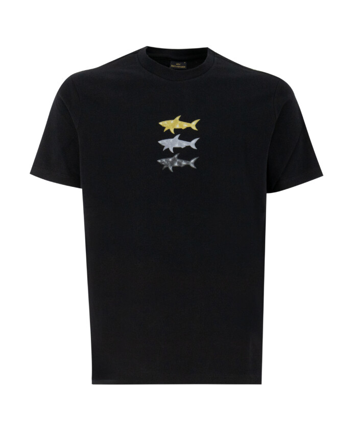 t-shirt-en-coton-a-col-rond-avec-imprime