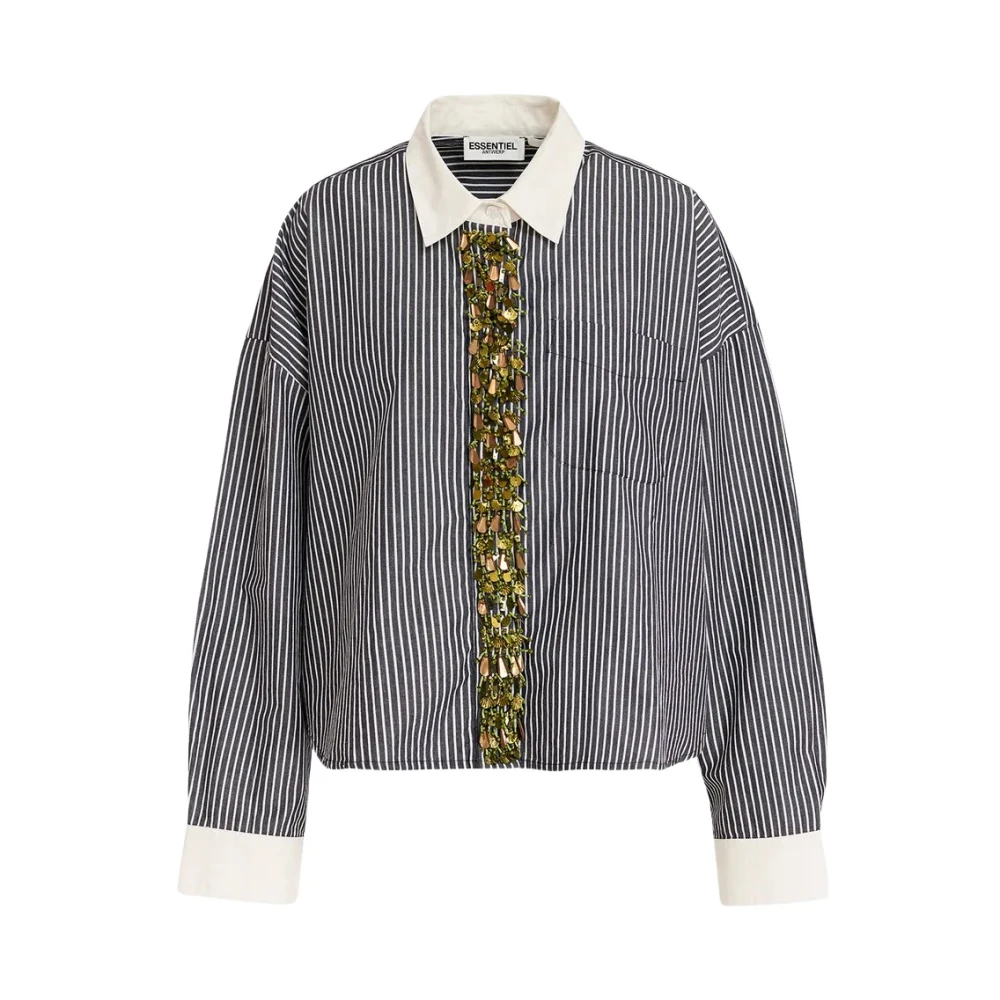 Essentiel Antwerp Boxy Fit Shirt Gray Dames