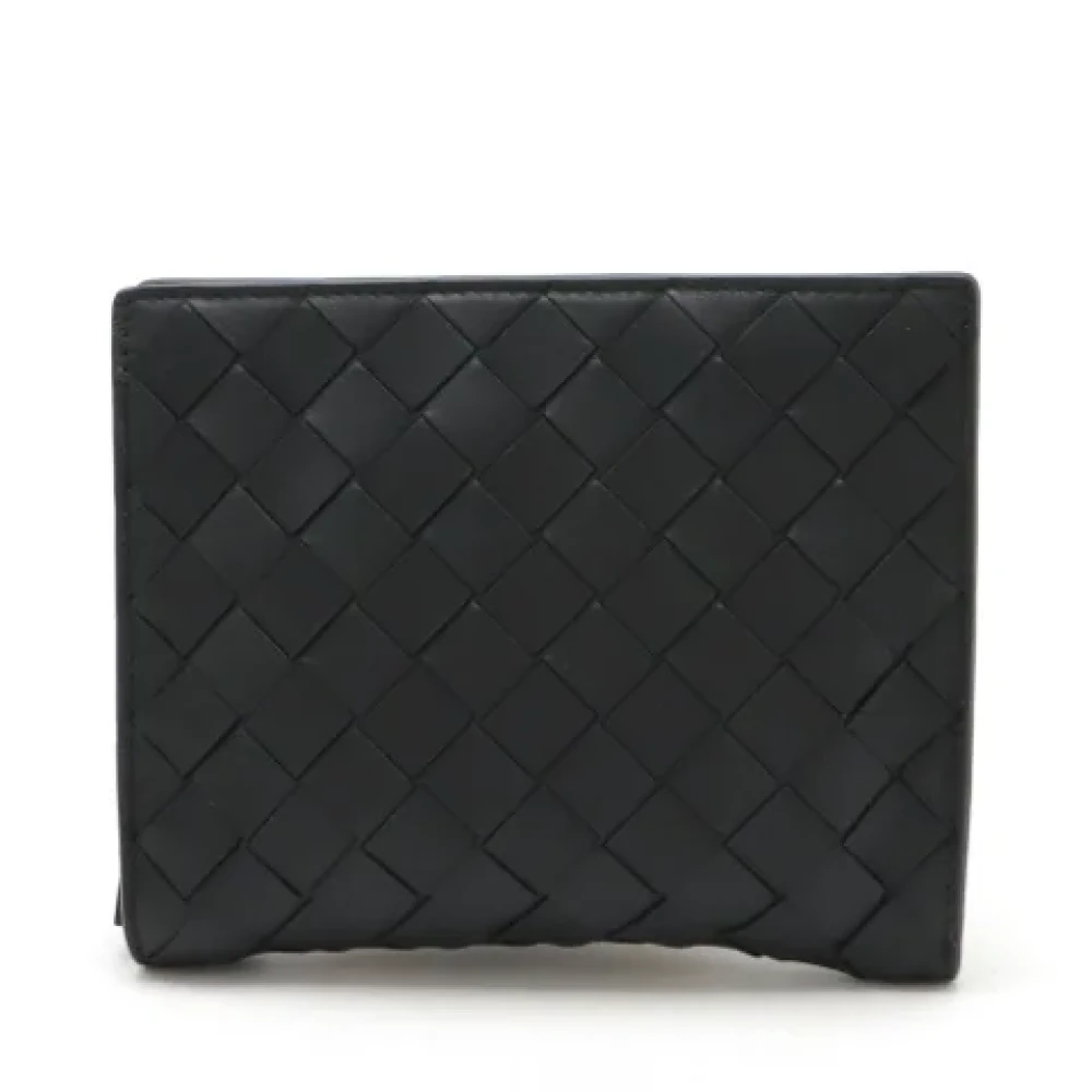 Bottega Veneta Vintage Pre-owned Leather handbags Black Dames