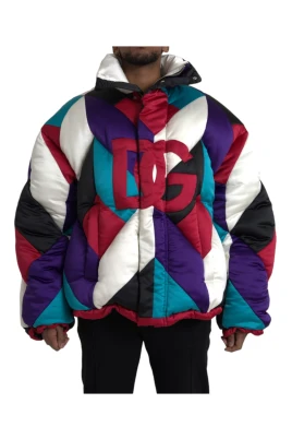 Multifärgad Logo Windbreaker Jacka