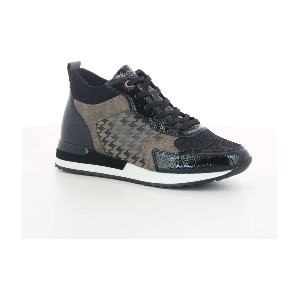 Remonte Dames Schoenen Cognac R2577 Black Dames