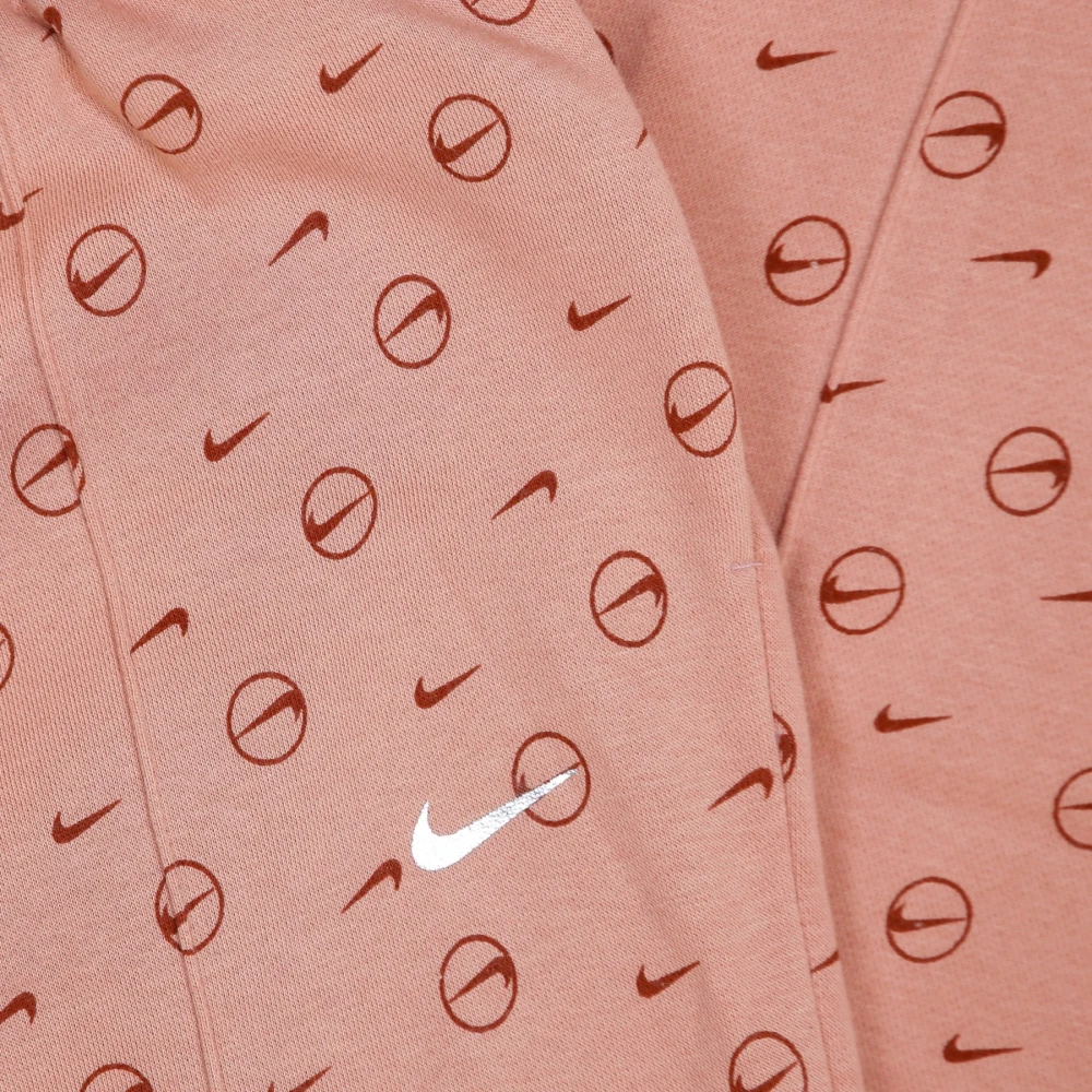 Nike Bedrukte sweatpants voor dames Pink Dames
