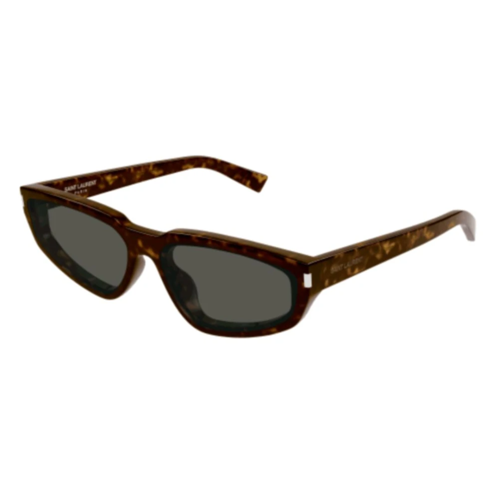 Saint Laurent Unisex Brown Sunglasses - Sunglasses - One Size - Accessories