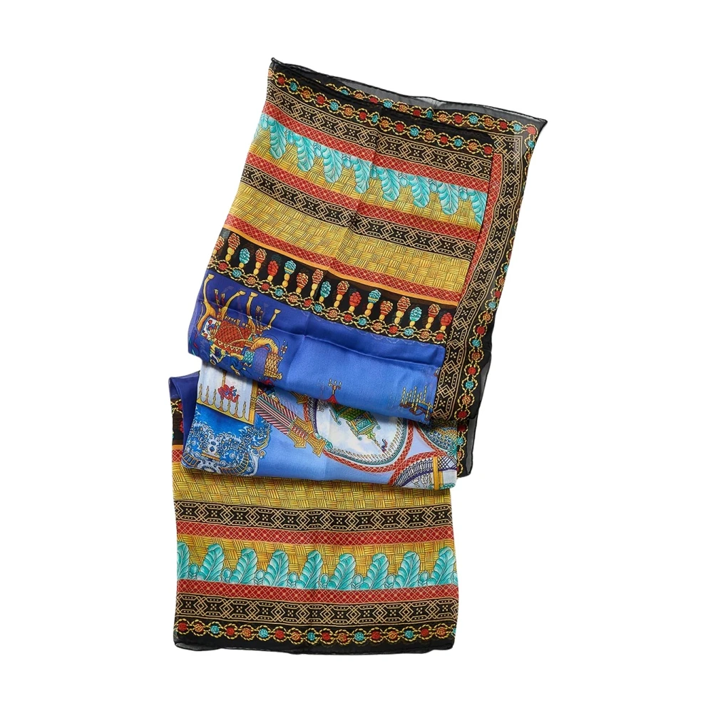 Versace Women's Multicolor Silk Printed Stole - Silk Scarves - One Size - Accessories