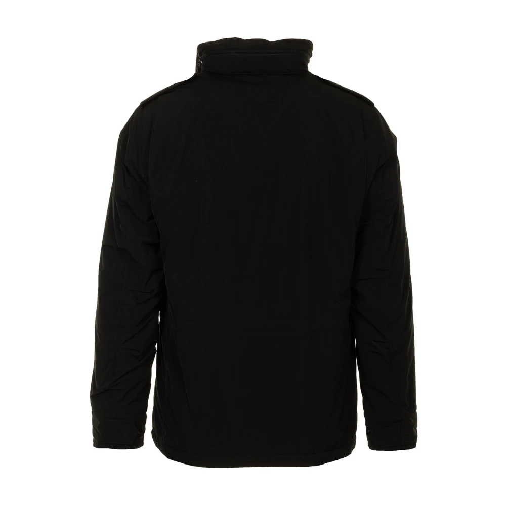 Aspesi Zwarte Field Jacket Black Heren
