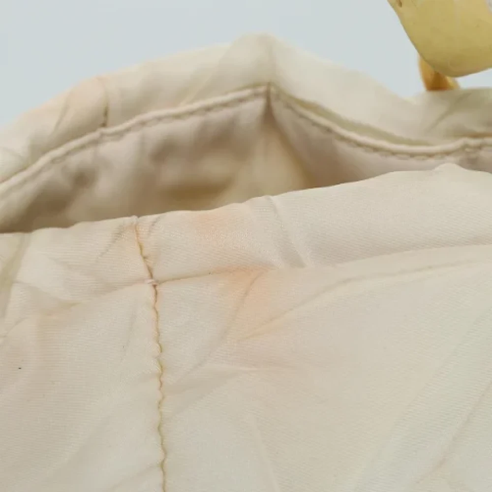 Prada Vintage Pre-owned Nylon prada-bags White Dames