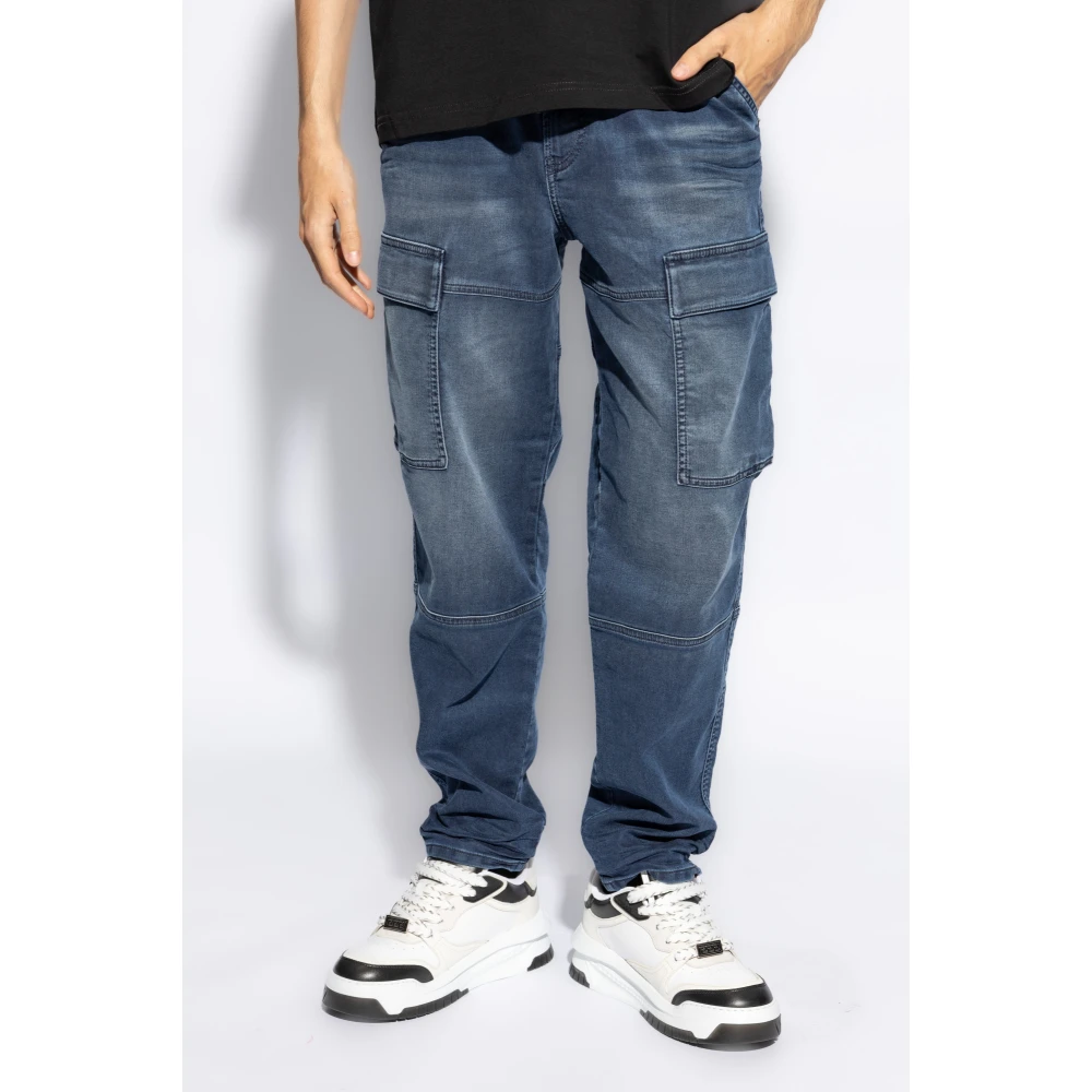 Diesel Jeans 2050 D-Krooley-Cargo Blue Heren