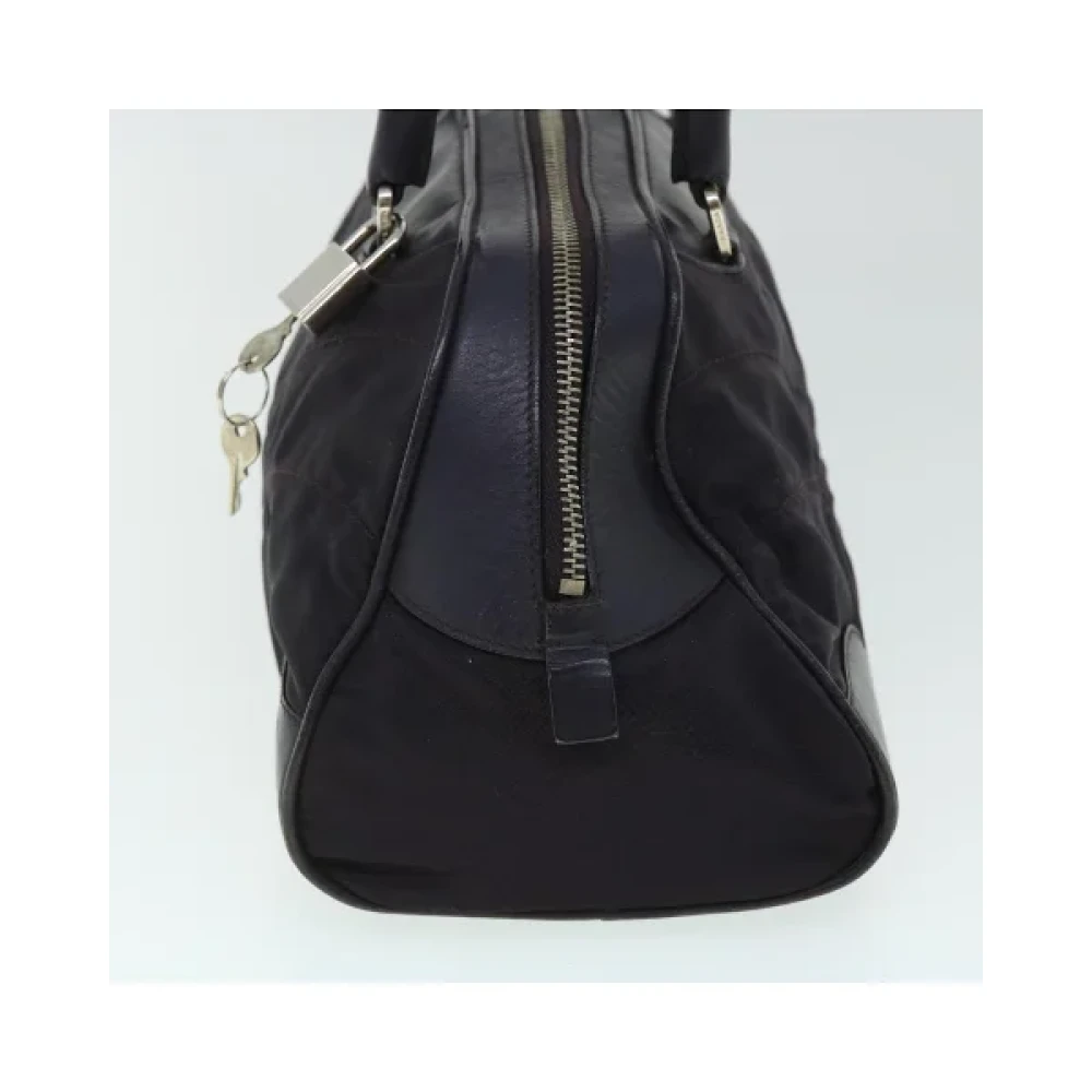 Prada Vintage Pre-owned Nylon prada-bags Black Dames