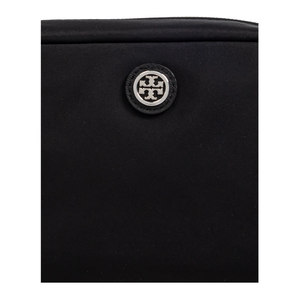 TORY BURCH Cosmeticatas met logo-vormige applicatie Black Dames